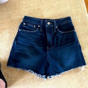 Madewell Curvy shorts